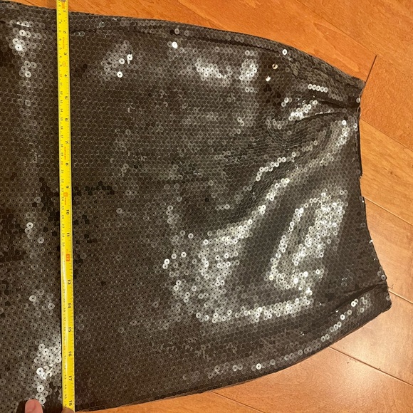 Michael Kors dark grey sequence mini skirt - Picture 7 of 12